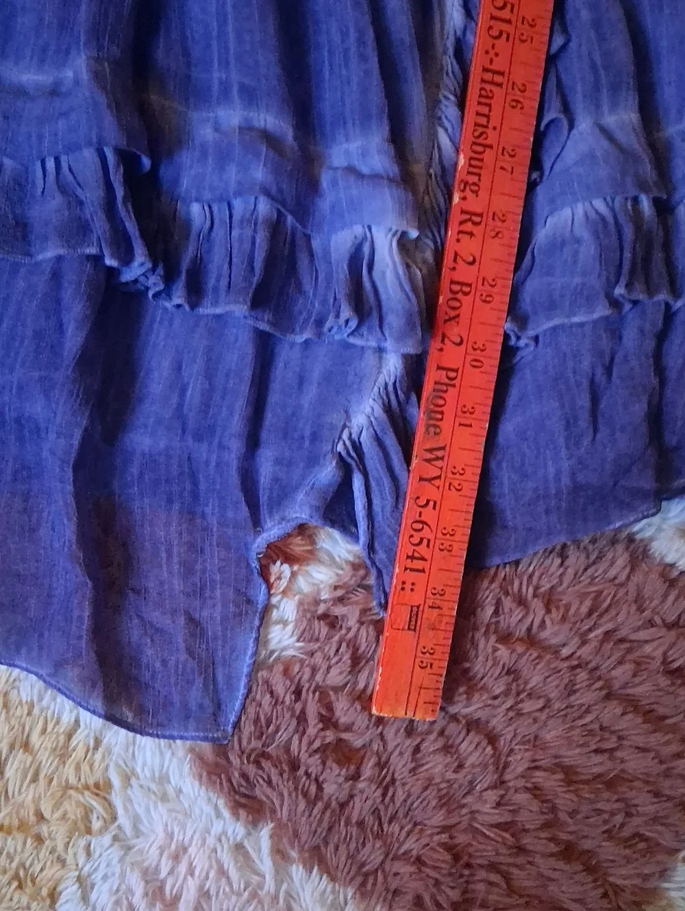 Free People lightweight blue